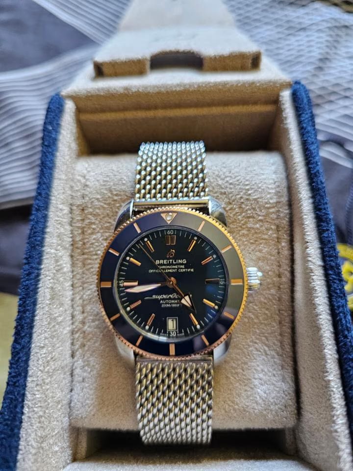 Breitling Superocean Heritage 42 B20 Automatic 42 warranty until Dec 2029