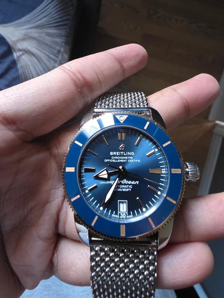 Breitling Superocean Heritage 42 B20 Automatic 42 warranty until Dec 2029