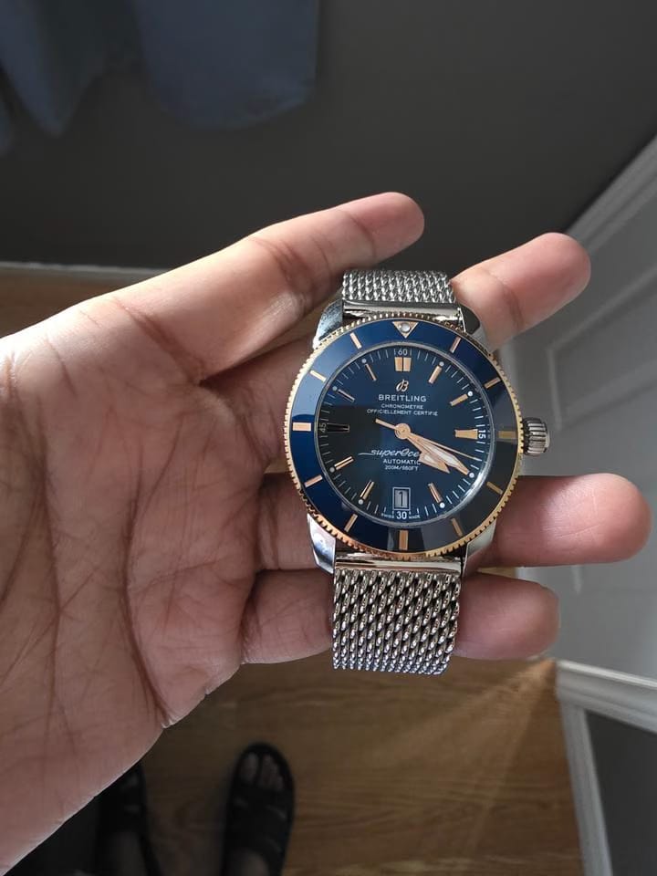 Breitling Superocean Heritage 42 B20 Automatic 42 warranty until Dec 2029