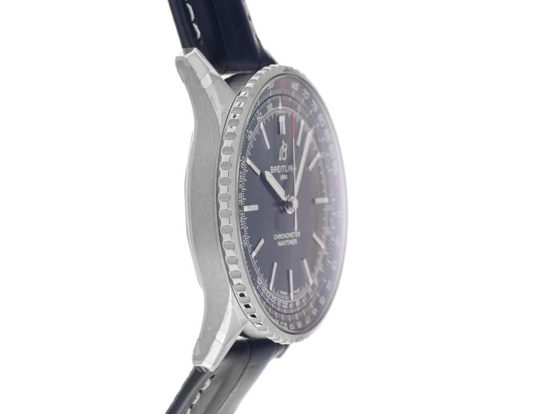 Breitling Navitimer Ref.A17329161 C1 P1 2025 Full Set Ungetragen Navitimer Krokoleder Faltschließe