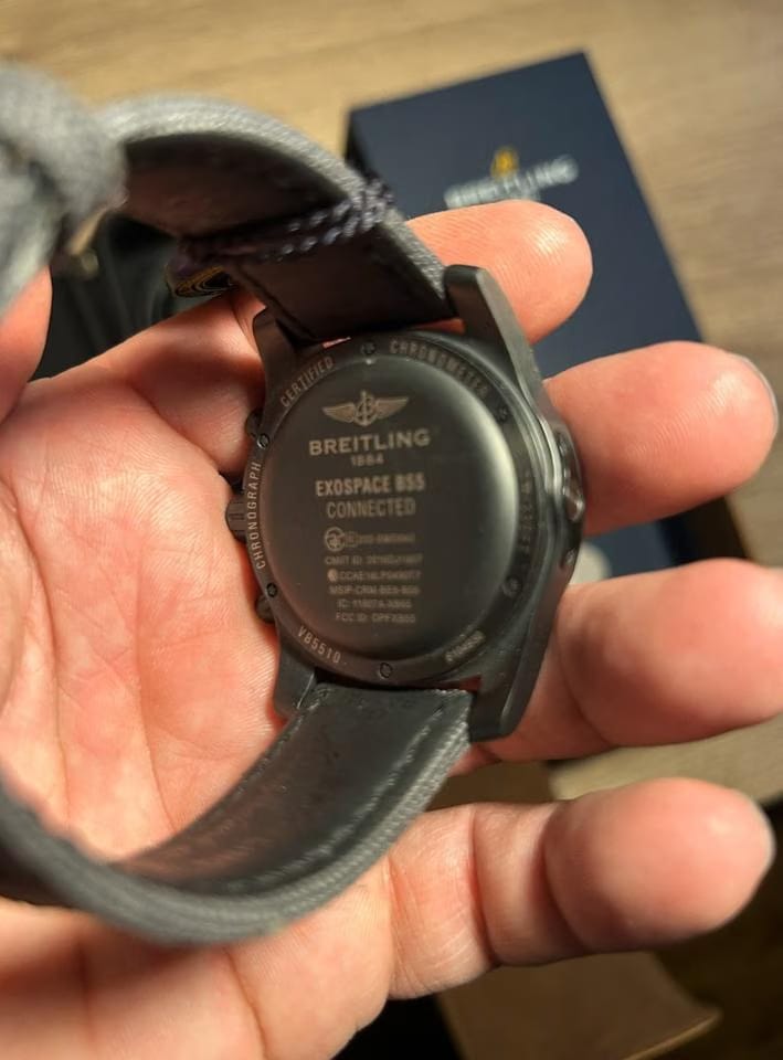 Breitling Exospace B55 Connected Volledige set collecters item geen krasje te bekennen!
