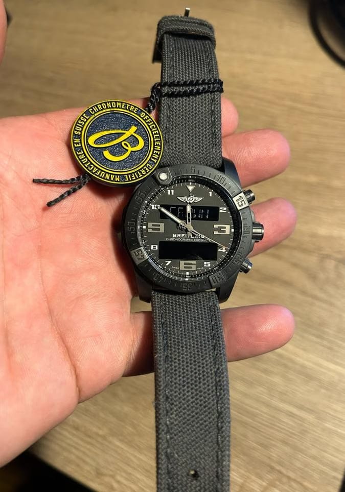 Breitling Exospace B55 Connected Volledige set collecters item geen krasje te bekennen!