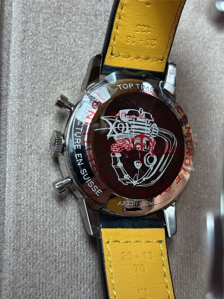 Breitling Top Time Triumph Full-Set ungetragen teilverklebt