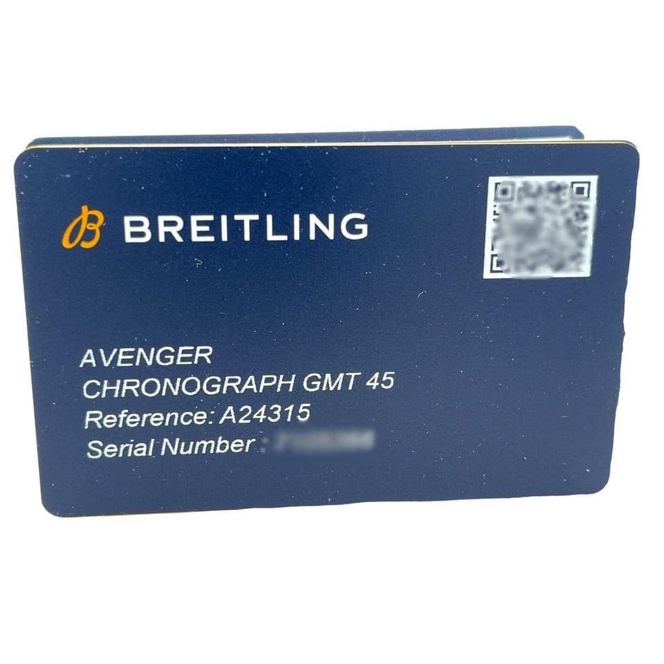 Breitling Avenger Chronograph GMT 45mm Blue Dial