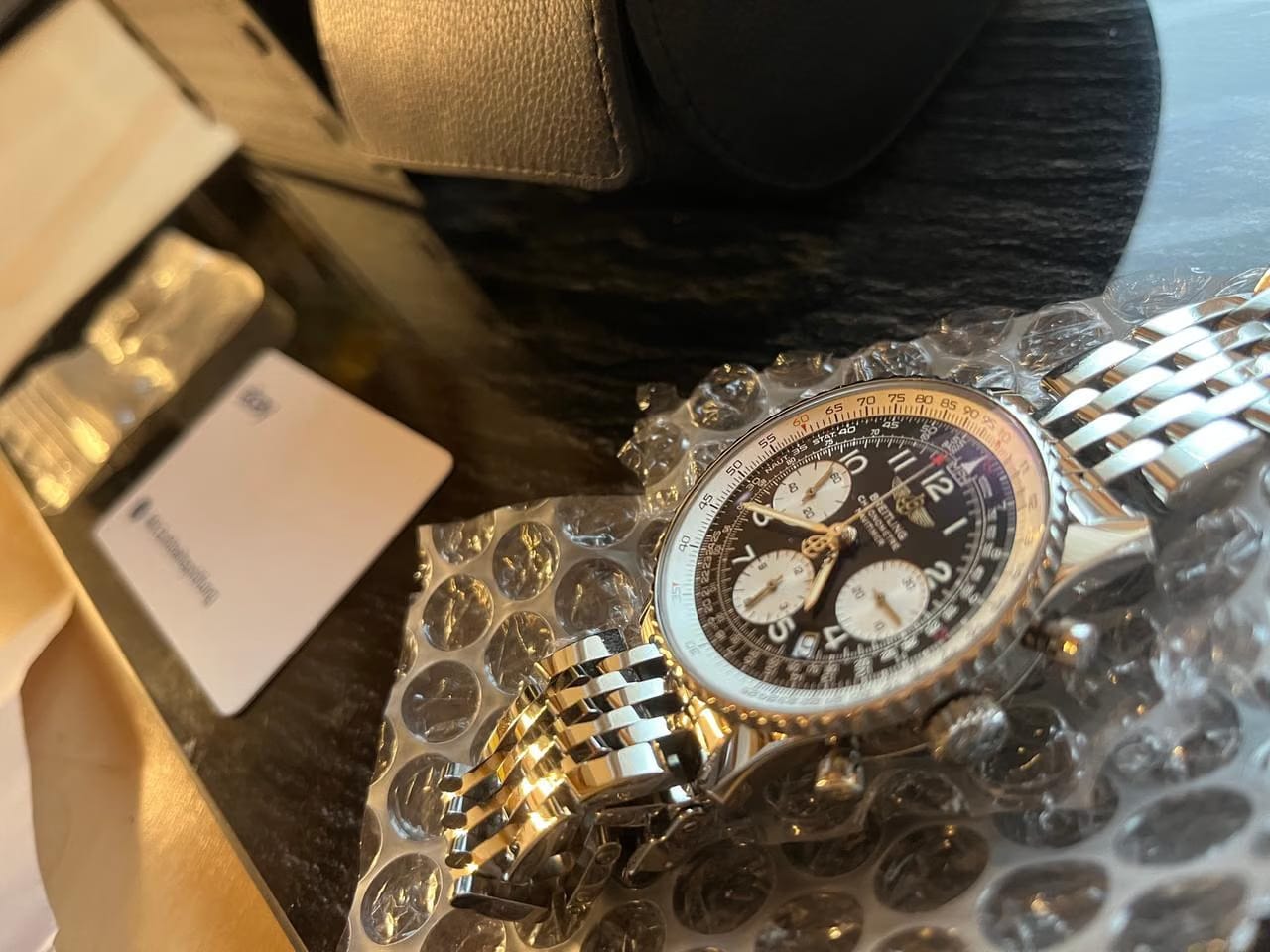 Breitling Navitimer Chronograph Full Set Perfekter Zustand