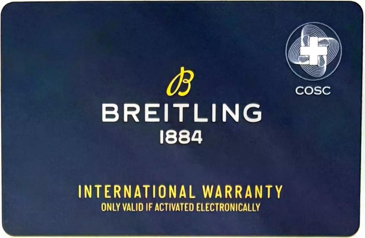 Breitling Aviator 8 Navitimer Aviator 8 B35 Automatic Unitime Black Dial Strap Men's Watch AB3521 U41 B1 P2 Complete Full Set