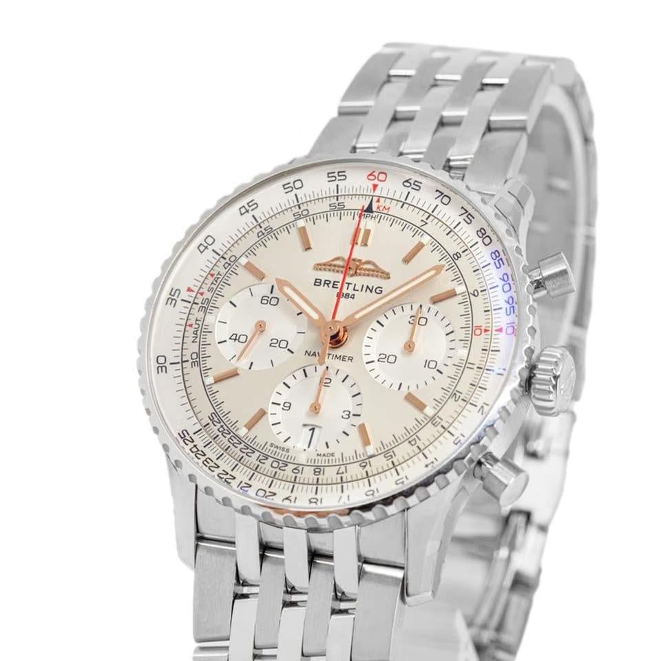 Breitling Navitimer 1 B01 Chronograph Men's AB0139211 G1 A1 Navitimer B01 Chronograph 41