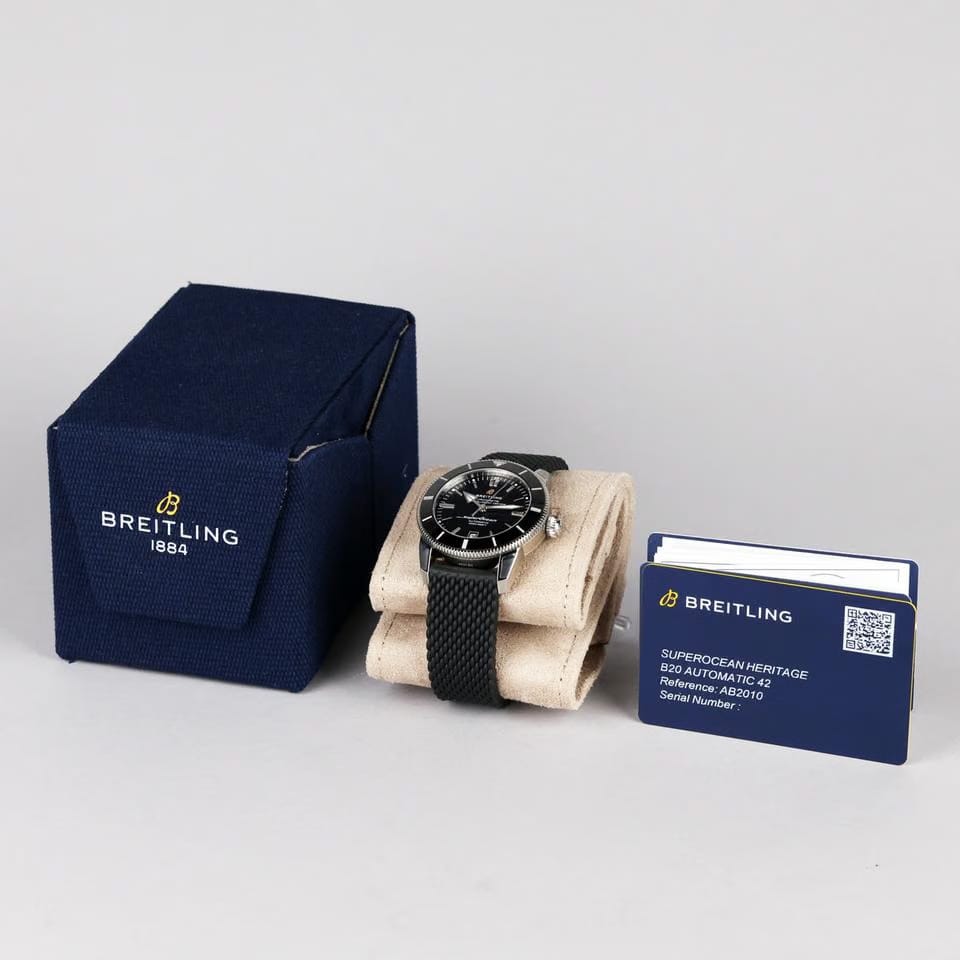 Breitling Superocean Heritage II 42 Black Dial NEW