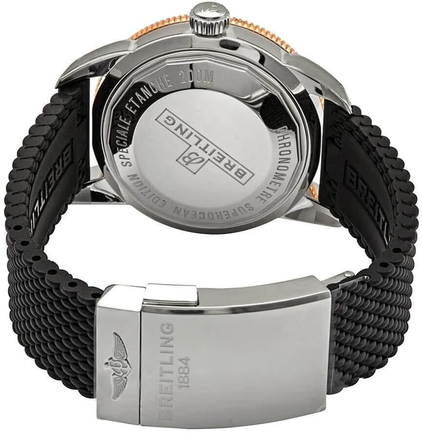 Breitling Superocean Heritage II B20 Automatic Black Dial Stainless Steel 44mm UB2030121 B1 S1 Complete Full Set