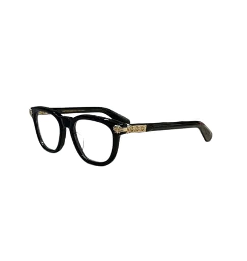 CHROME HEARTS SMOKE SHOW Black/18KGP
