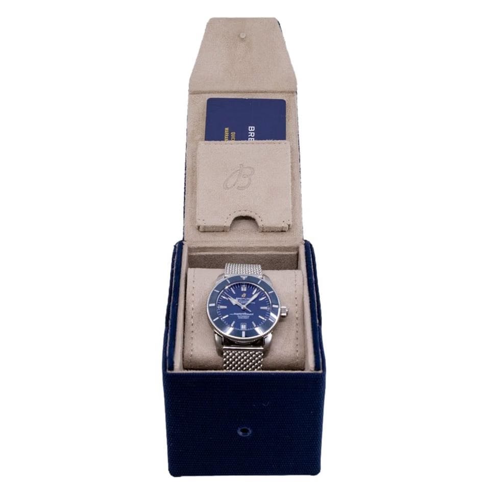 Breitling Superocean Heritage II 42 AB2010161 C1 A1 Superocean Heritage2 Blue Dial Watch