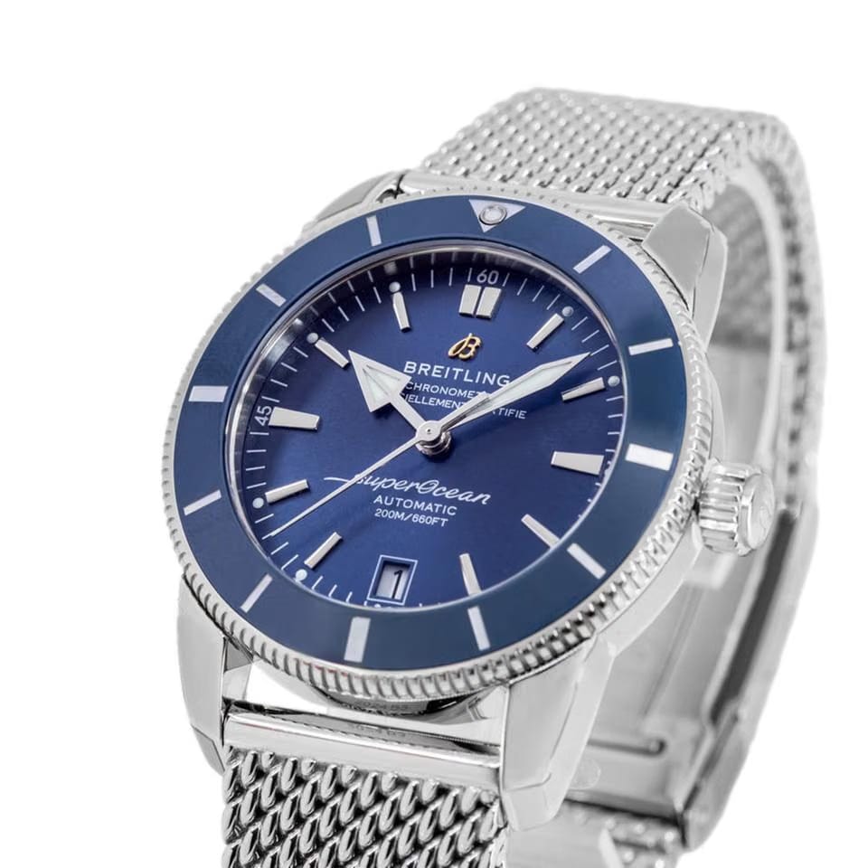 Breitling Superocean Heritage II 42 AB2010161 C1 A1 Superocean Heritage2 Blue Dial Watch