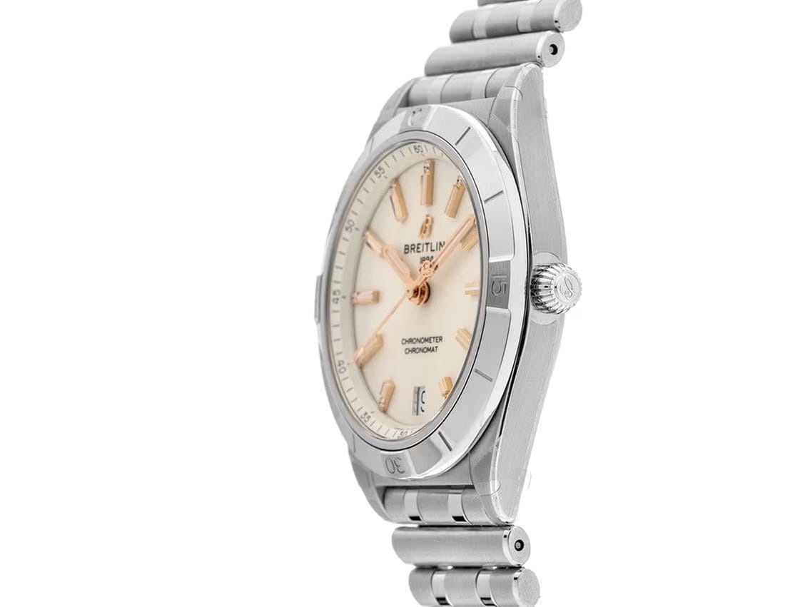 Breitling Chronomat 36 Diamanten Ref.A10380101 A2 A1 2025 Full Set Ungetragen Chronomat Automatic 36 Diamanten