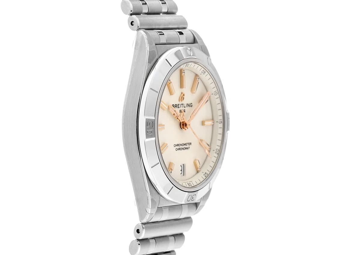 Breitling Chronomat 36 Diamanten Ref.A10380101 A2 A1 2025 Full Set Ungetragen Chronomat Automatic 36 Diamanten
