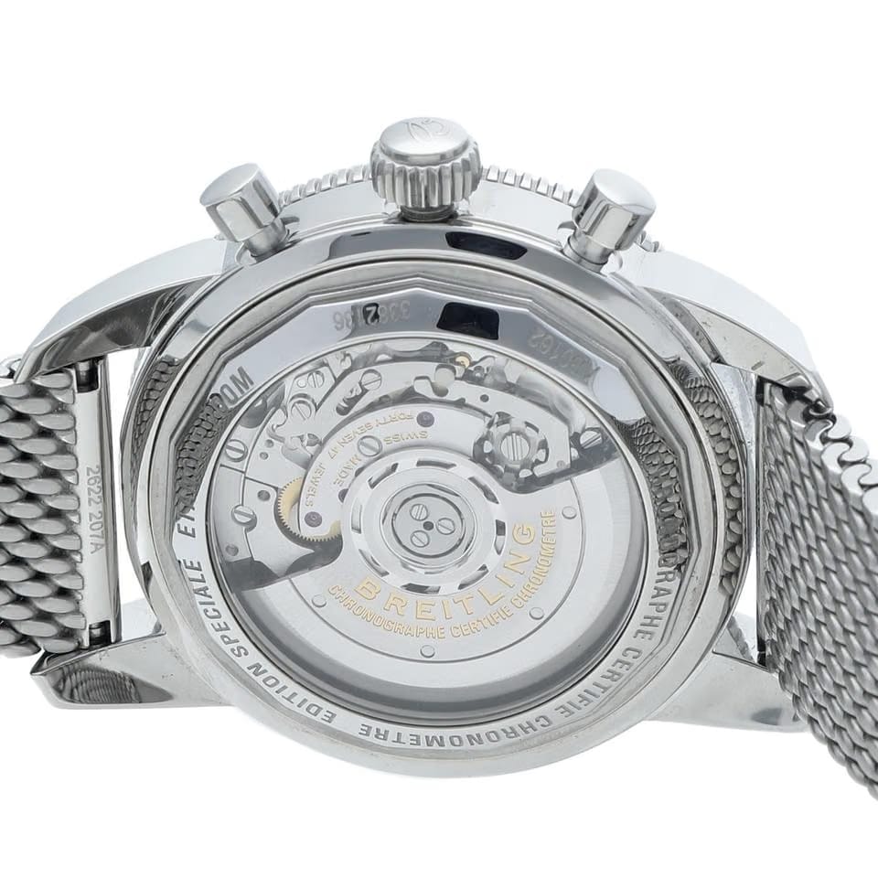 Breitling Superocean Heritage AB0162 Superocean Heritage Chrono 44 mm Steel Mesh Auto Men's Watch