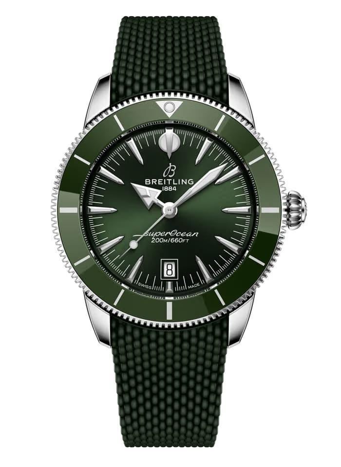 Breitling Superocean Heritage B31 Automatic 40 - Grün Full Set Full Warranty