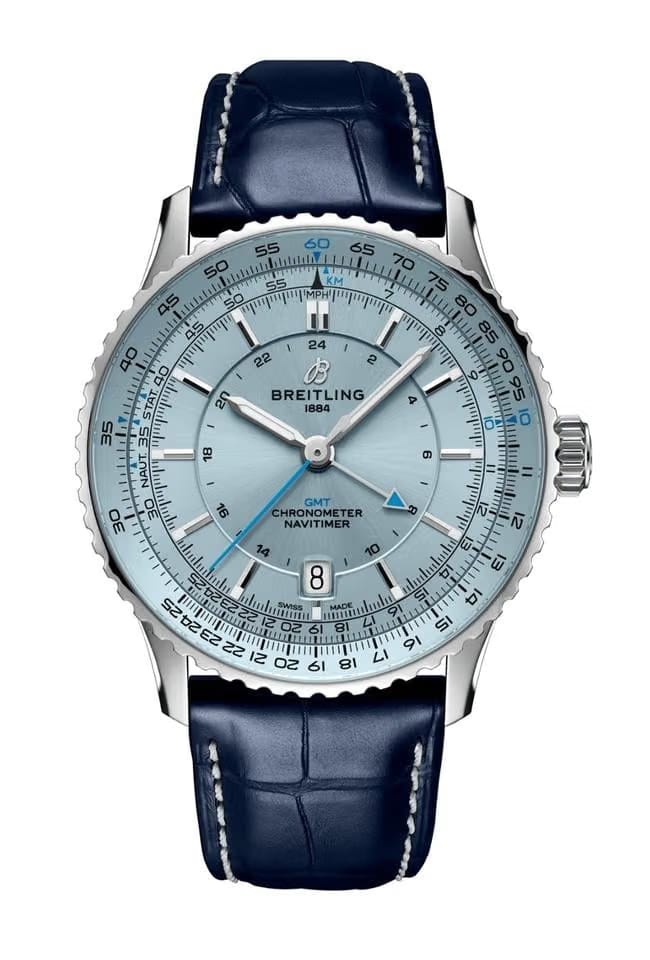 Breitling Navitimer GMTAutomatic Gmt Ice Blue Dial 41mm NEW UNWORN