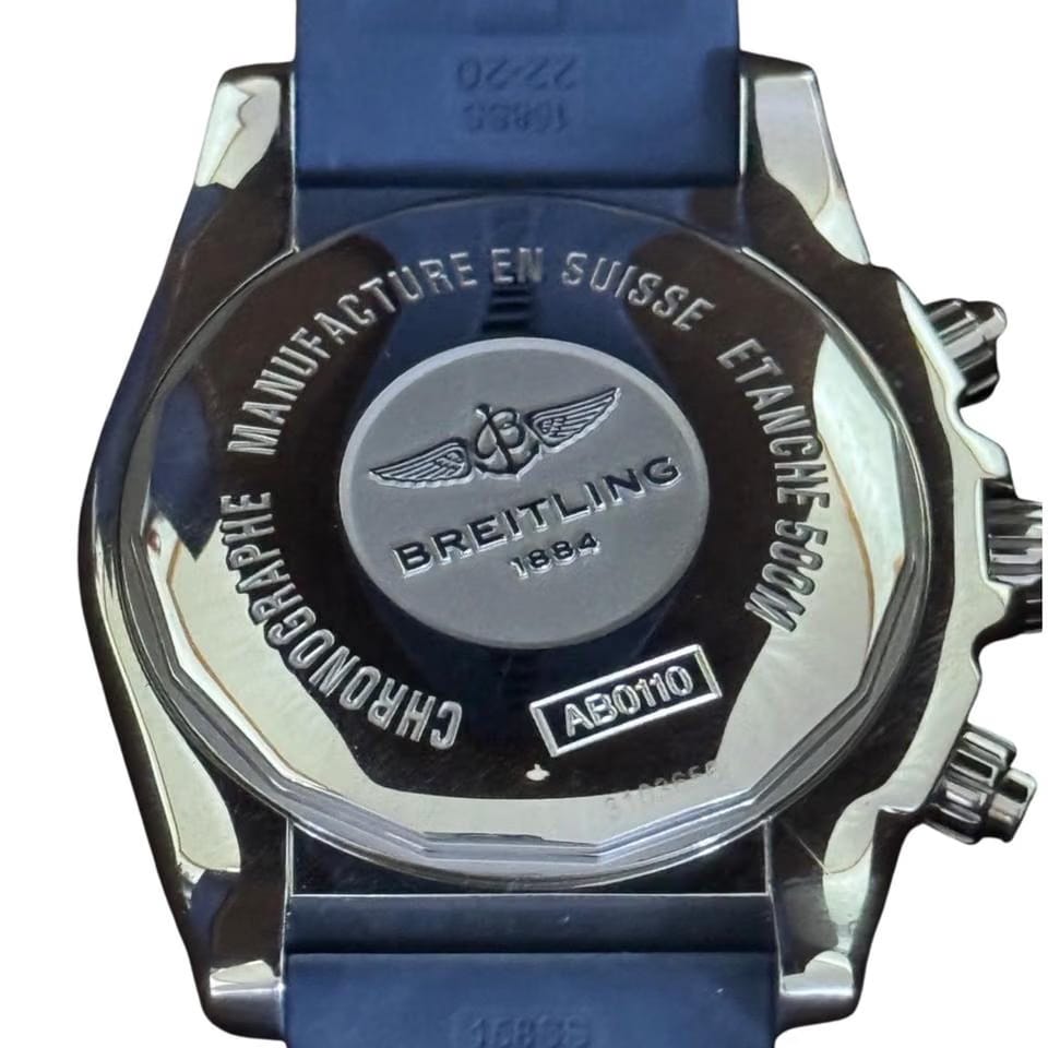 Breitling Chronomat 44 Flying Fish Full Set with Additional Strap as a gift
