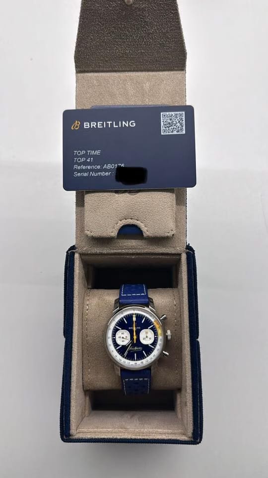 Breitling Top Time B01 Gino Bartali New 2025 full set