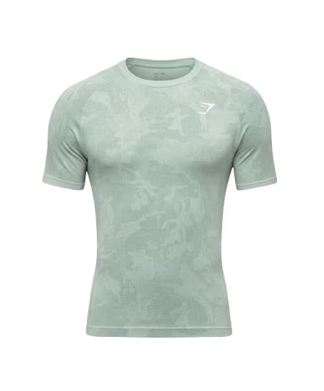 Geo Seamless T-Shirt ()Morning Blue/Celeste Blue