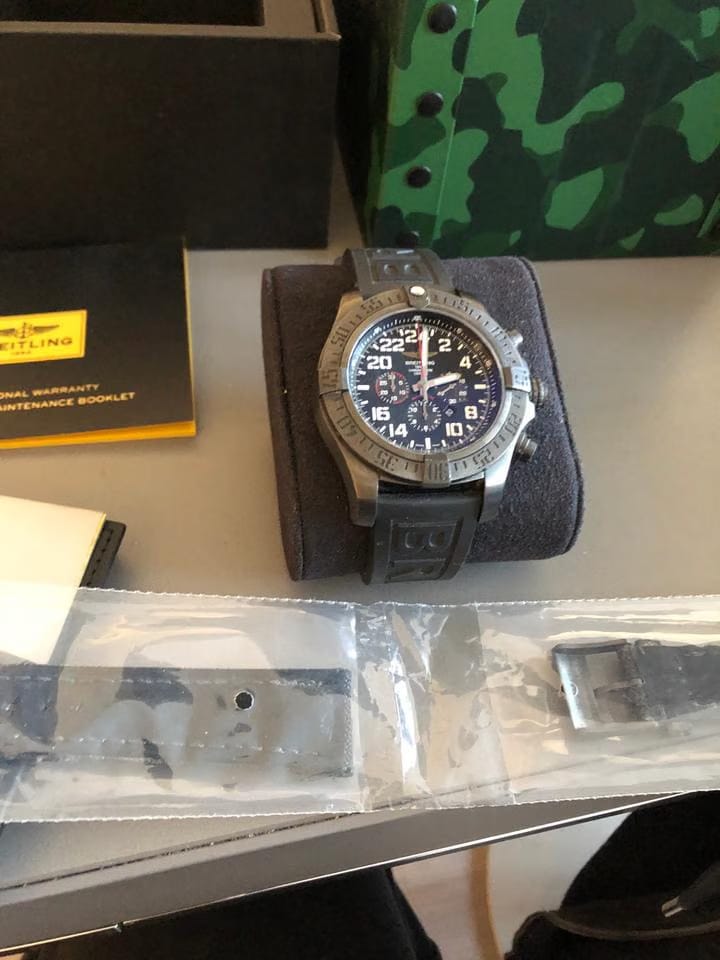 Breitling Super Avenger Military Limited Breitling super avenger military limited