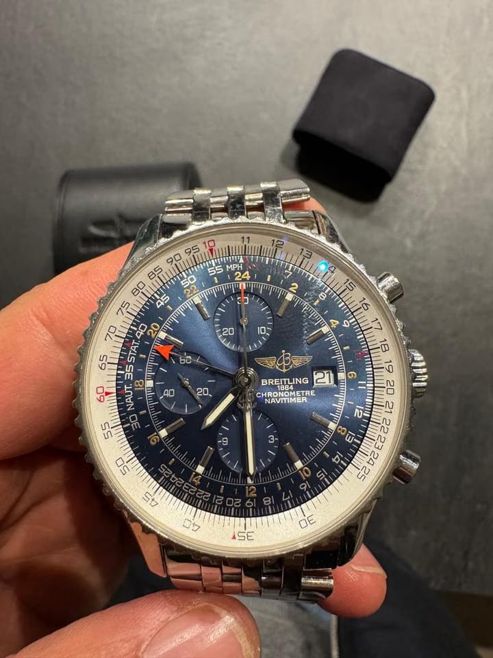 Breitling Navitimer World Full set special edition