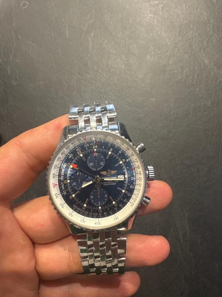Breitling Navitimer World Full set special edition