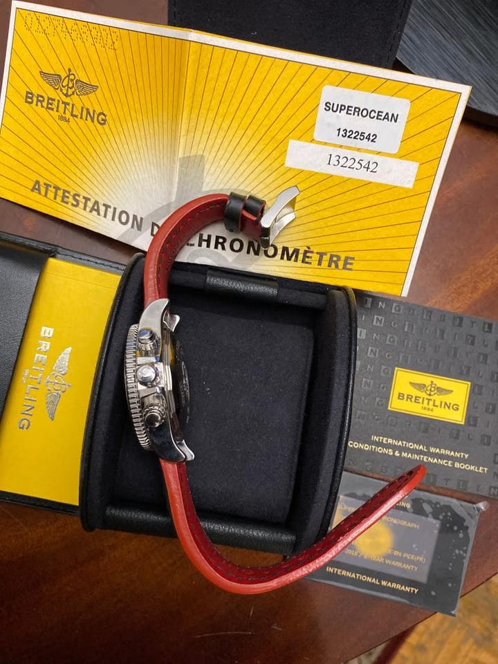 Breitling Superocean Chronograph M2000 Set complet
