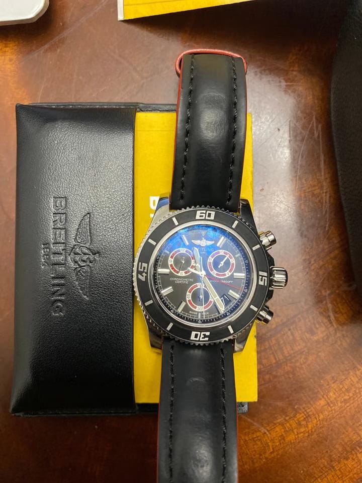 Breitling Superocean Chronograph M2000 Set complet