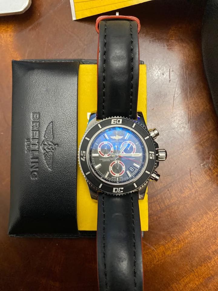 Breitling Superocean Chronograph M2000 Set complet