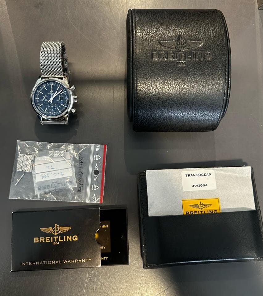 Breitling Transocean Chronograph GMTAB045112/BC67