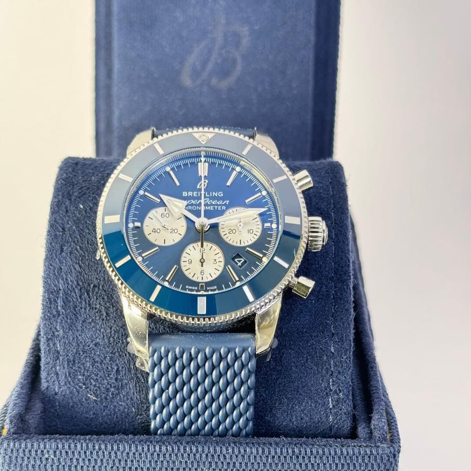 Breitling Superocean Heritage Chronograph B01 Chronograph 44 Superocean Heritage - ab0162161c1s1 - BLUE FACE