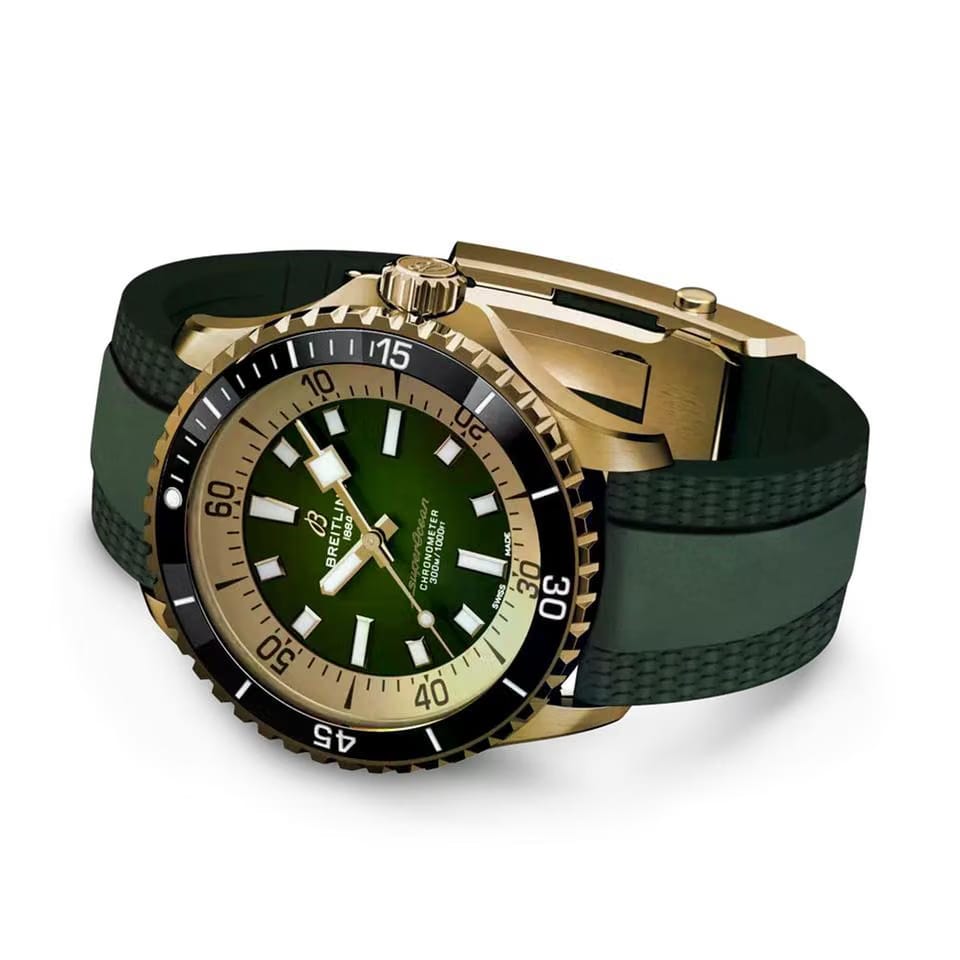 Breitling Superocean 42 Green full set