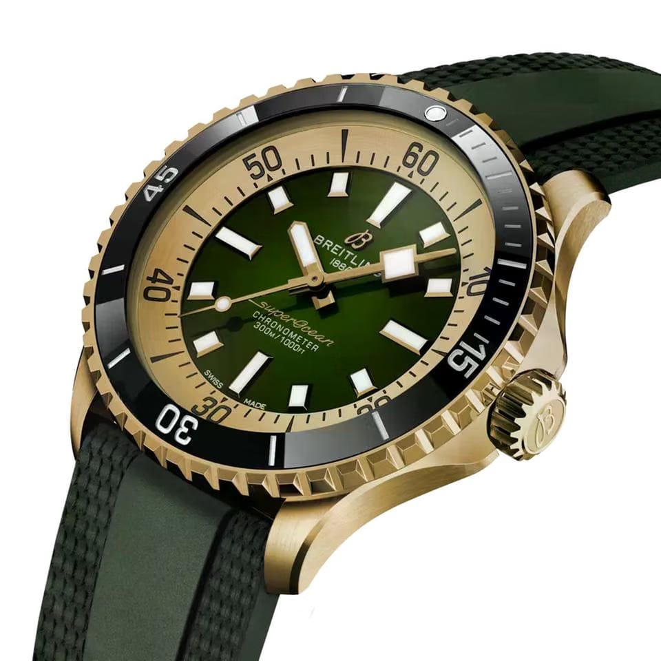 Breitling Superocean 42 Green full set