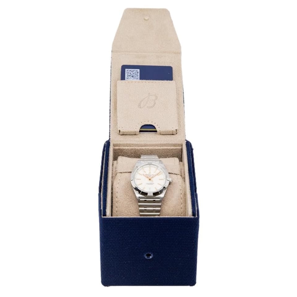 Breitling Chronomat Ladies A10380101 A2 A1 Chronomat Diamond Set