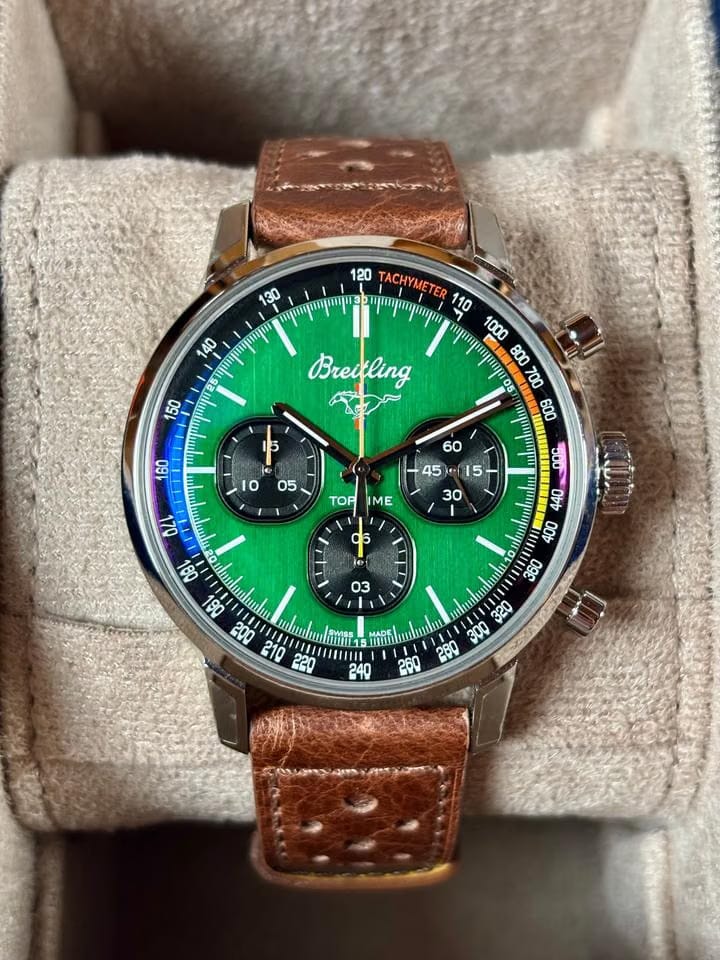 Breitling Top Time Ford Mustang Capsule Full-Set Neu & ungetragen