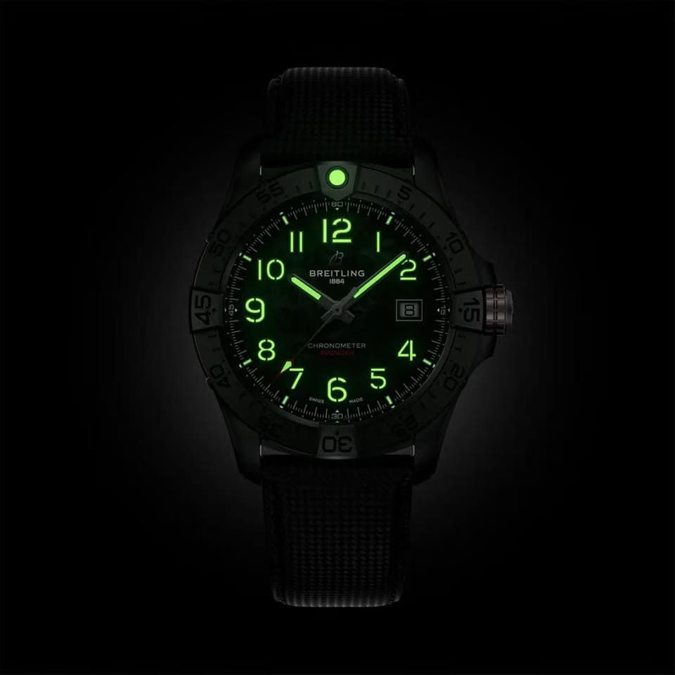 Breitling Avenger Unworn 2025 Avenger Automatic 42 Night Mission Ref# S17328101 B1 X1 box and papers