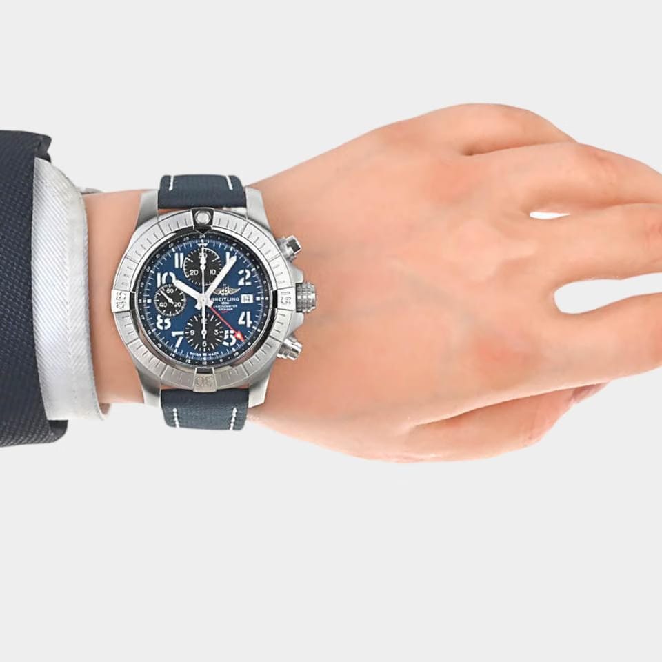 Breitling Avenger Chronograph Gmt 45 Blue / Steel / 45 mm / Box&Papers / A24315101 C1 X1