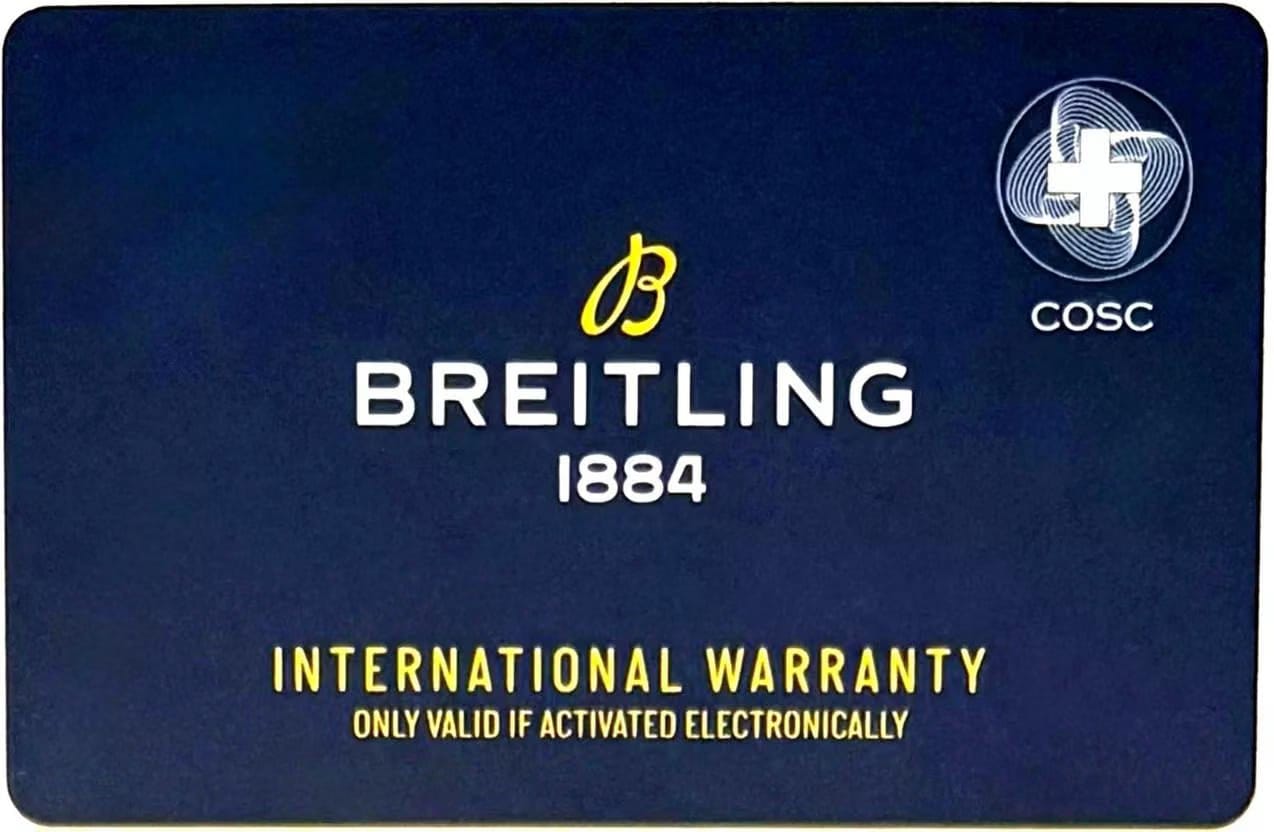 Breitling Avenger B01 Chronograph 44 Night Mission Yellow Men's Watch SB0147101 I1 X1 Complete Full Set
