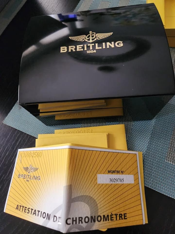 Breitling Montbrillant Navitimer Montbrillant Special Edition 1018 of 2000