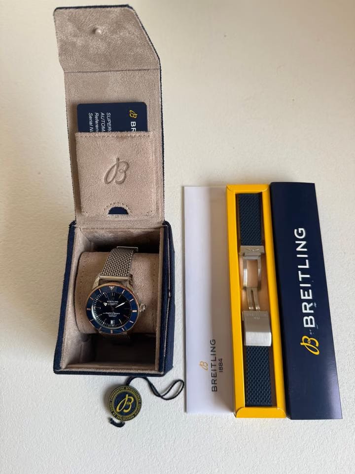Breitling Superocean Heritage 42 B20 Automatic 42 Set complet facture d’origine