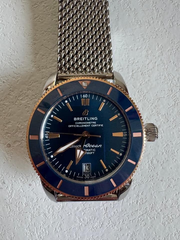 Breitling Superocean Heritage 42 B20 Automatic 42 Set complet facture d’origine