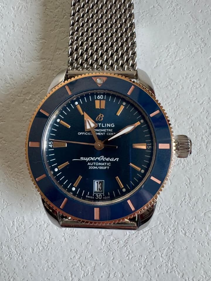 Breitling Superocean Heritage 42 B20 Automatic 42 Set complet facture d’origine