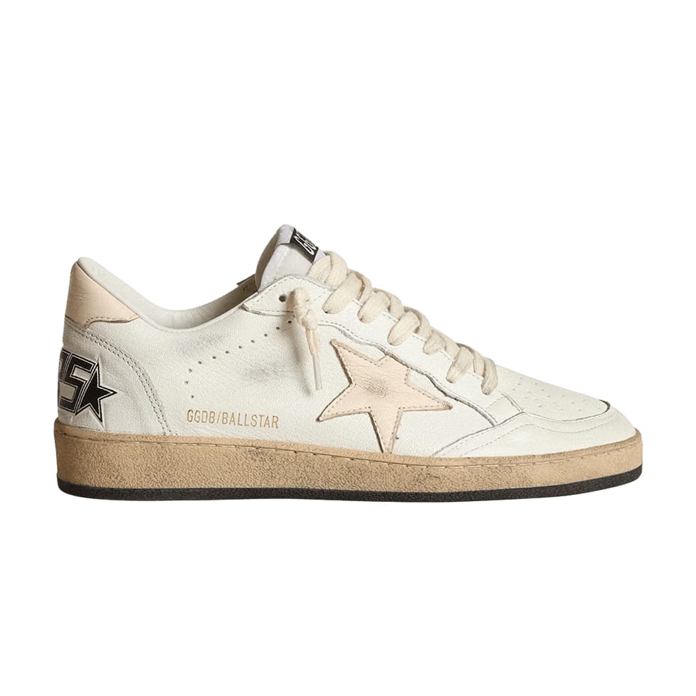 Golden Goose Wmns Ball Star 'White Salmon Pink'