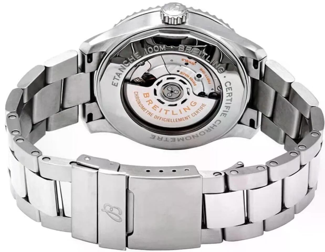 Breitling Aviator 8 Navitimer Aviator 8 B35 Automatic Unitime 43mm Silver Dial Men's Watch AB3521 U01 G1 A1 Complete Full Set
