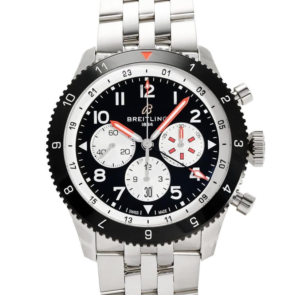 Breitling Super Avi Yb04451 A1 B1 A1 Automatic Steel New