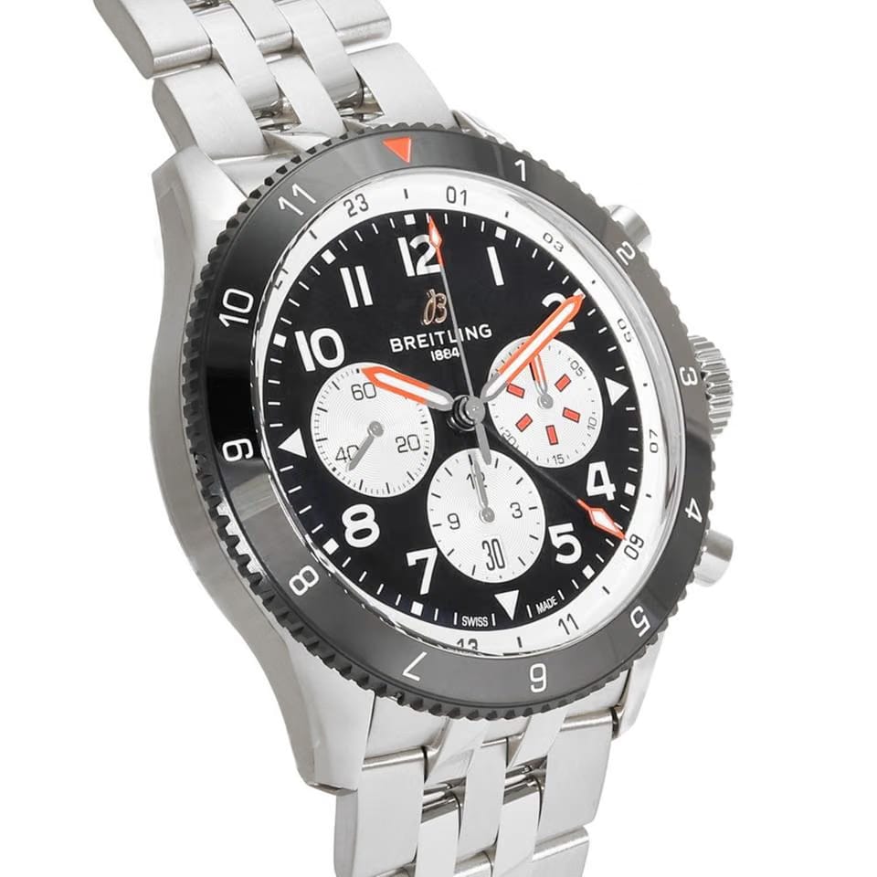 Breitling Super Avi Yb04451 A1 B1 A1 Automatic Steel New