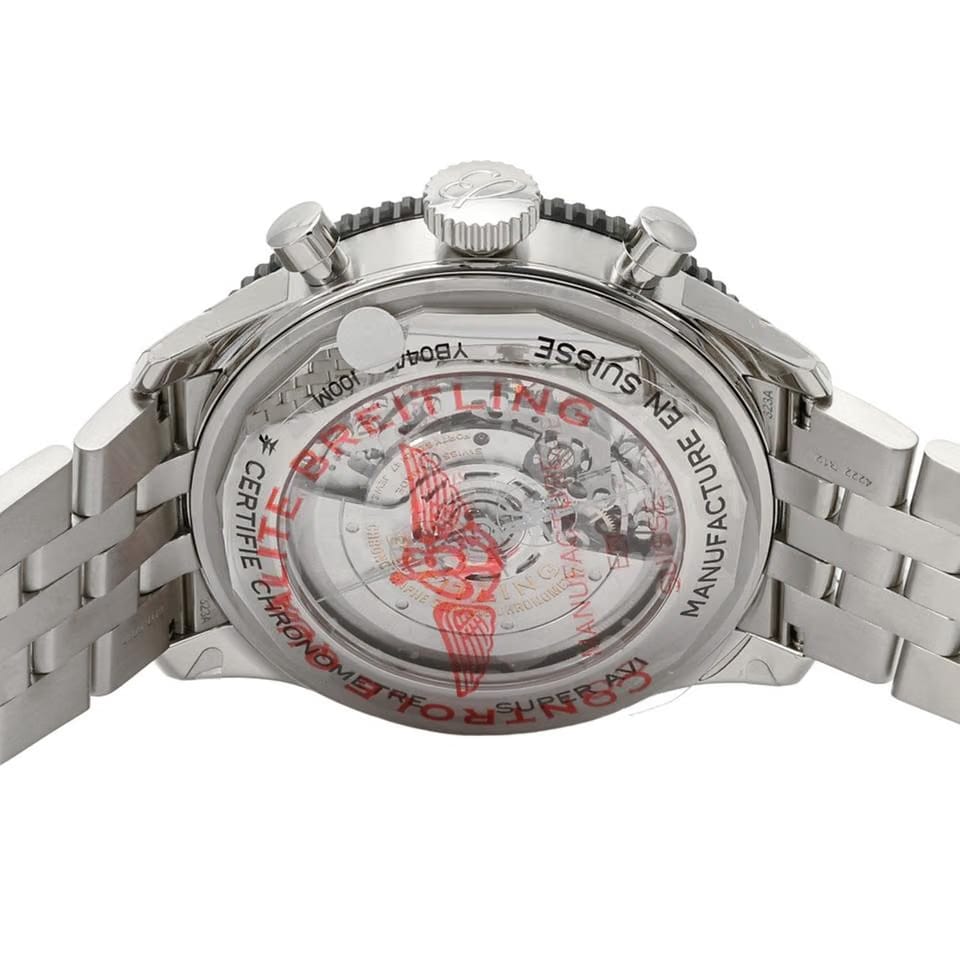 Breitling Super Avi Yb04451 A1 B1 A1 Automatic Steel New