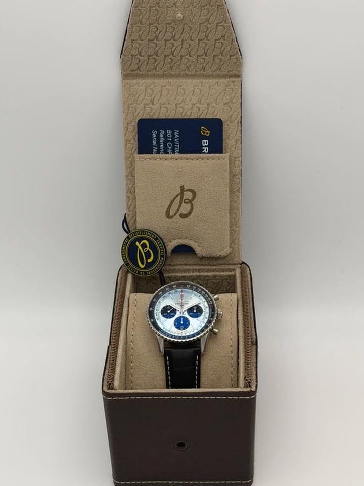 Breitling Navitimer 1 B01 Chronograph2026 Breitling Navitimer B01 Chronograph 43mm Stainless Steel AB0138241 C1 P1