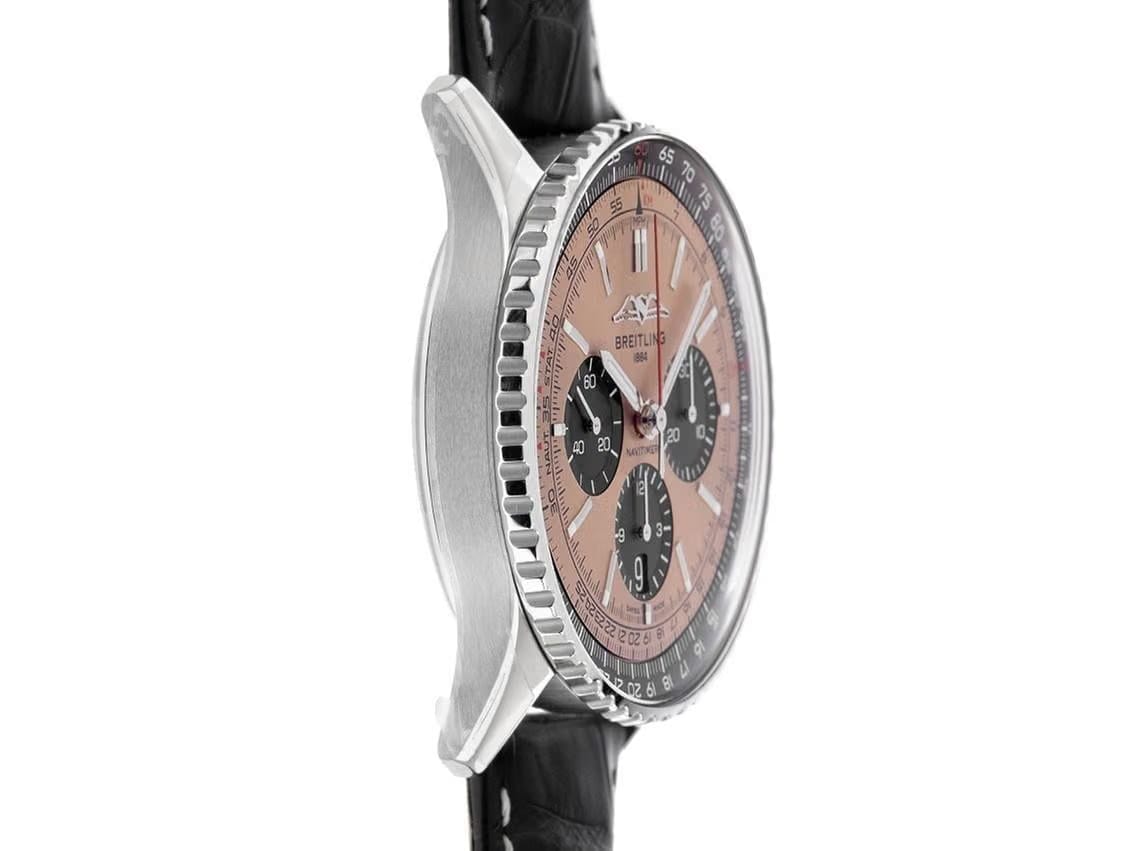 Breitling Navitimer B01 Ref.AB0138241 K1 P1 2025 Full Set Ungetragen Navitimer B01 Krokoleder Faltschließe